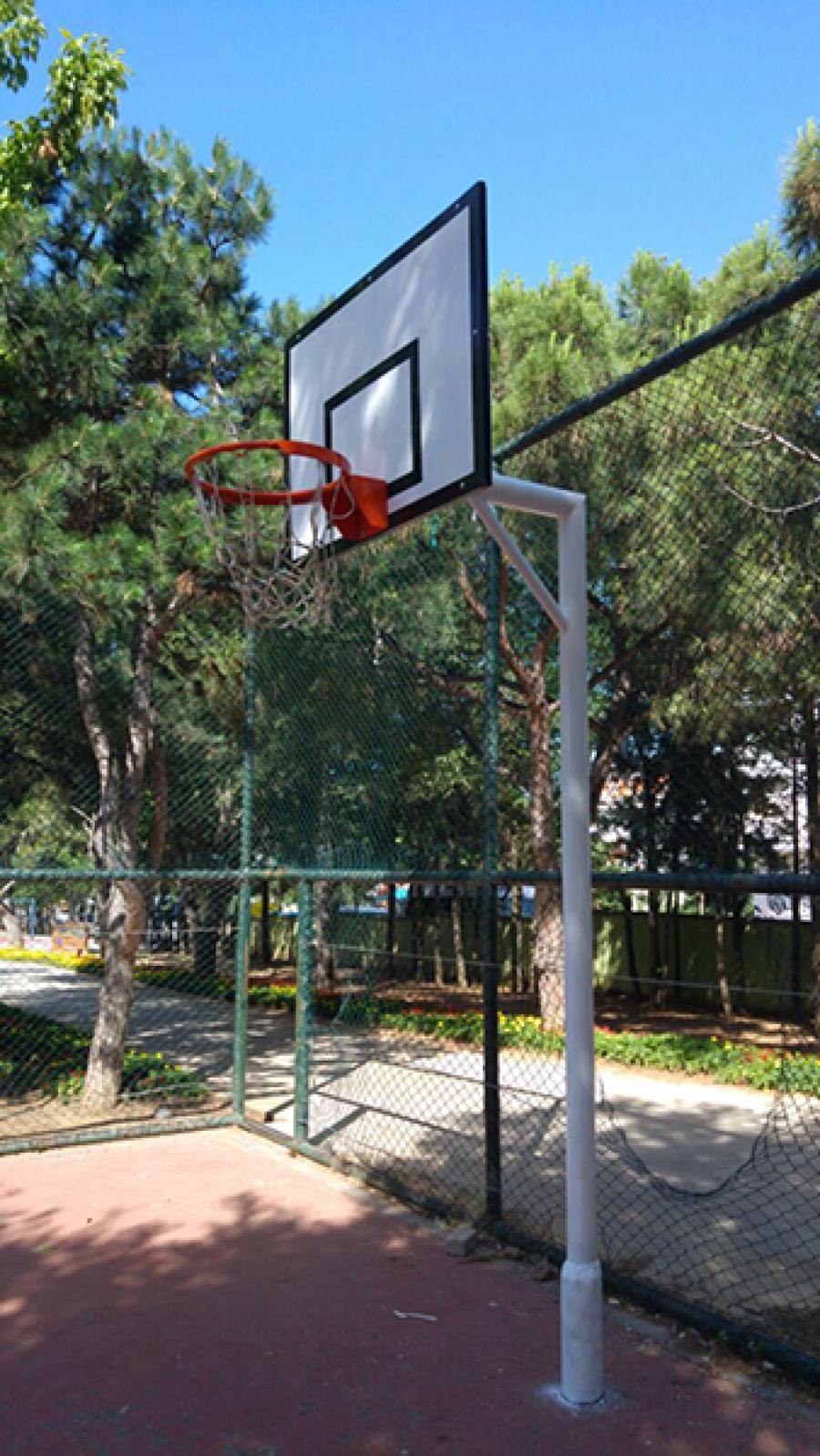 FİBER PANYALI BASKETBOL POTASI