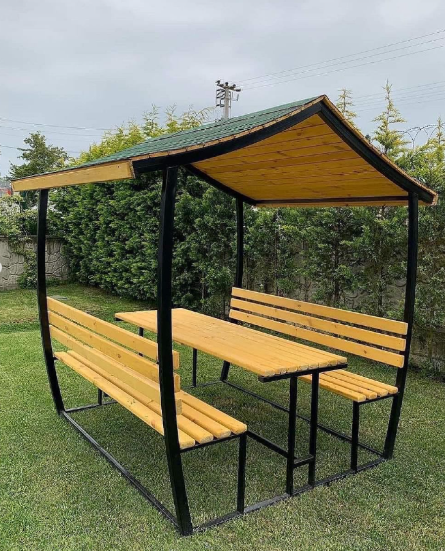 JAPON ÇATILI PİKNİK MASASI