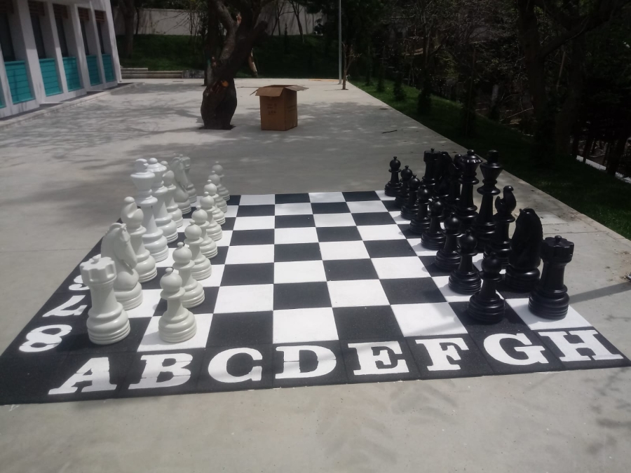 BAHÇE SATRANÇ TAKIMI 45 CM ŞAH