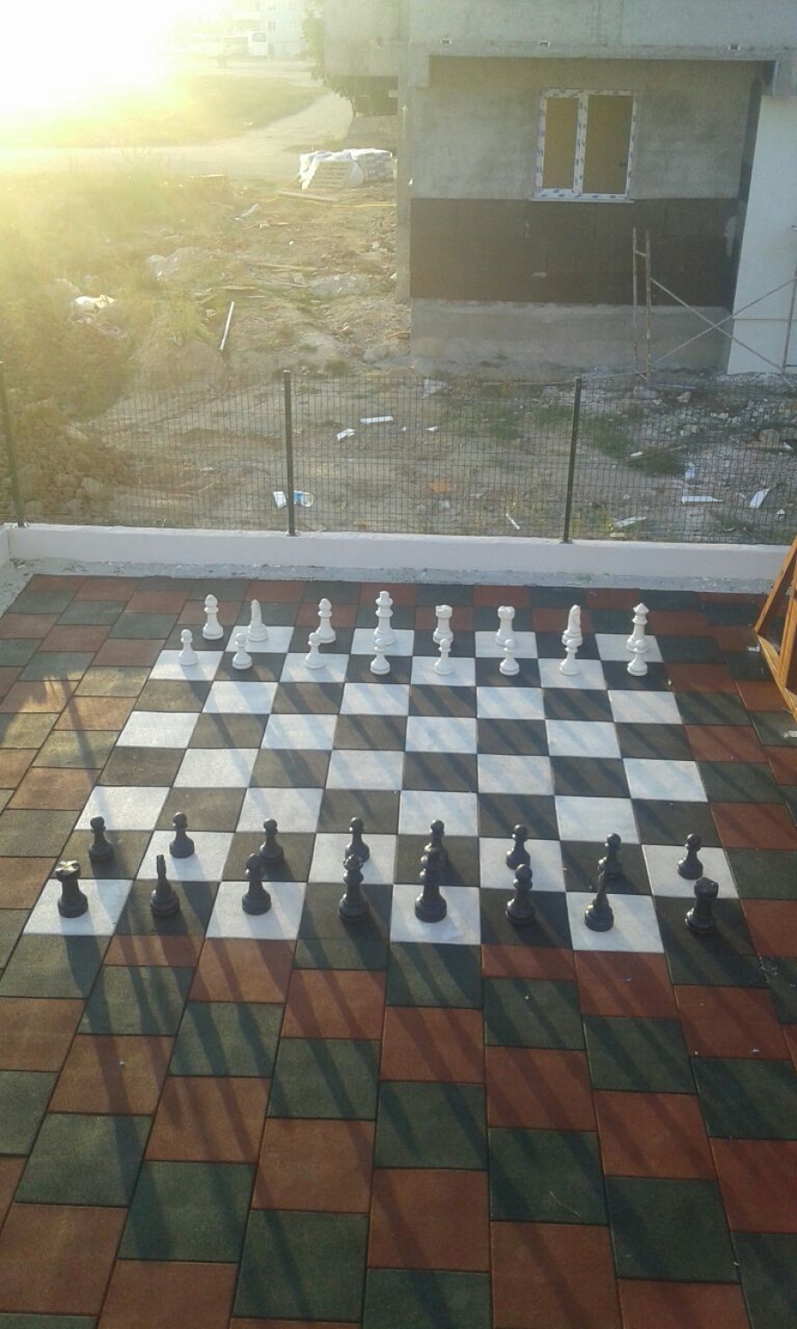 BAHÇE SATRANÇ TAKIMI 45 CM ŞAH