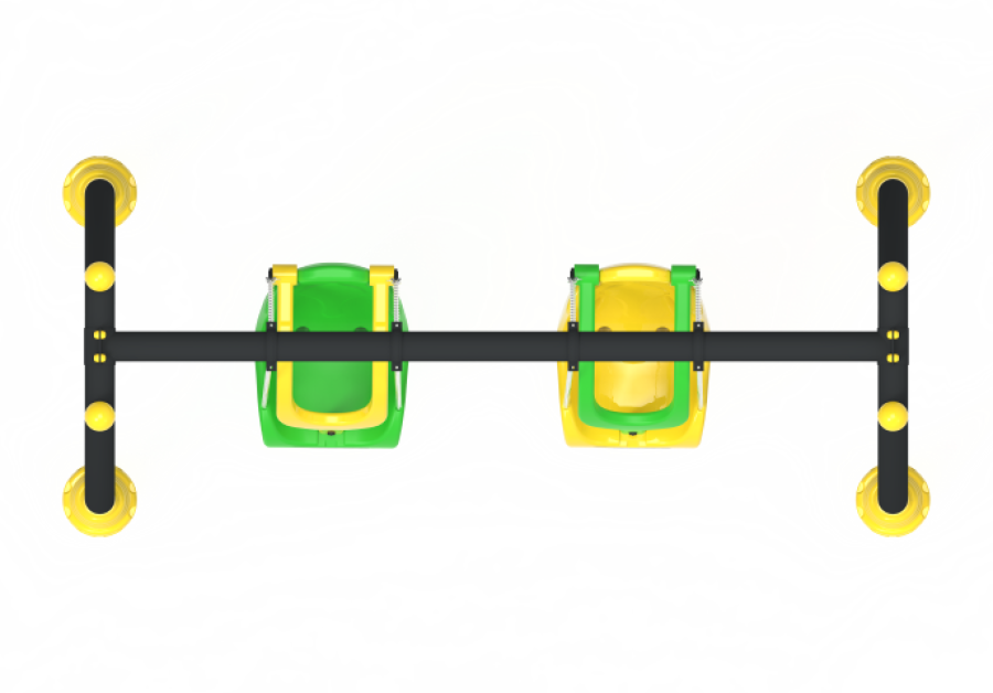 İKİLİ ENGELSİZ METAL SALINCAK