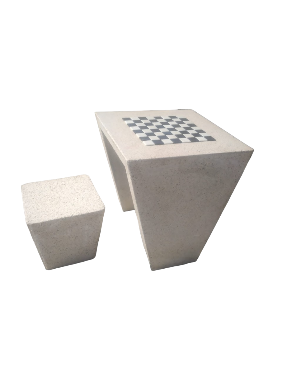 BETON SATRANÇ MASASI-4